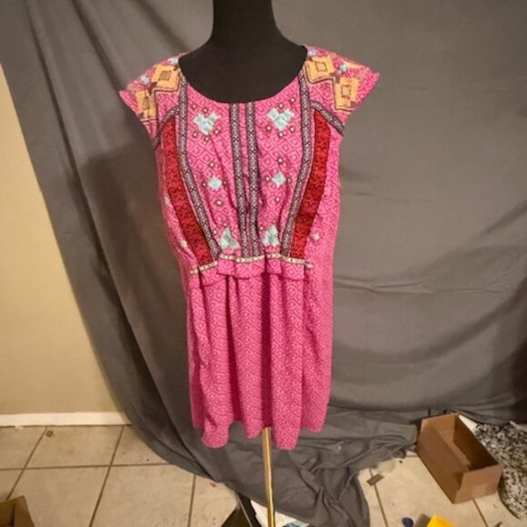 new directions Tops - NEW DIRECTIONS Boho Blouse Size L